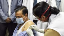 Watch: Arvind Kejriwal takes first dose of Covid vaccine