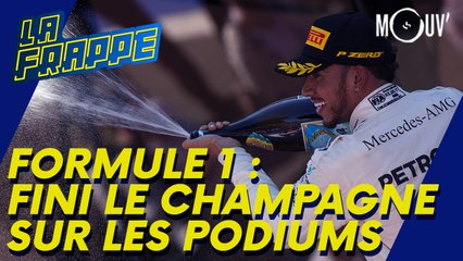 Formule 1 : fini le Champagne sur les podiums !