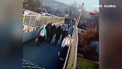 Üst geçitte intihar girişiminde TikTok şüphesi