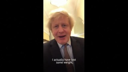 El Primer Ministro británico, feliz, tras perder peso