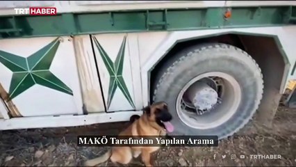 Ban ve Tim tepki verdi, bomba yüklü araç imha edildi