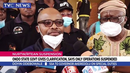 Ondo State Government Gives Clarification On NURTW, RTEAN Suspension