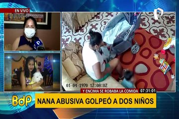 “Nana” abusiva no solo golpeaba a dos niños también robaba sus víveres