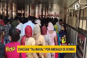 Taj Mahal fue evacuado por un falso aviso de bomba