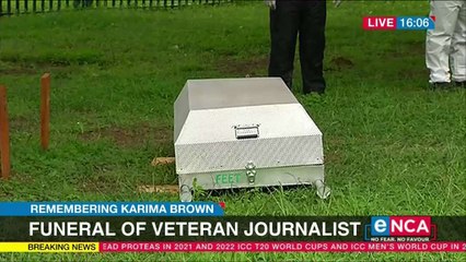 Colleagues pay tribute to Karima Brown