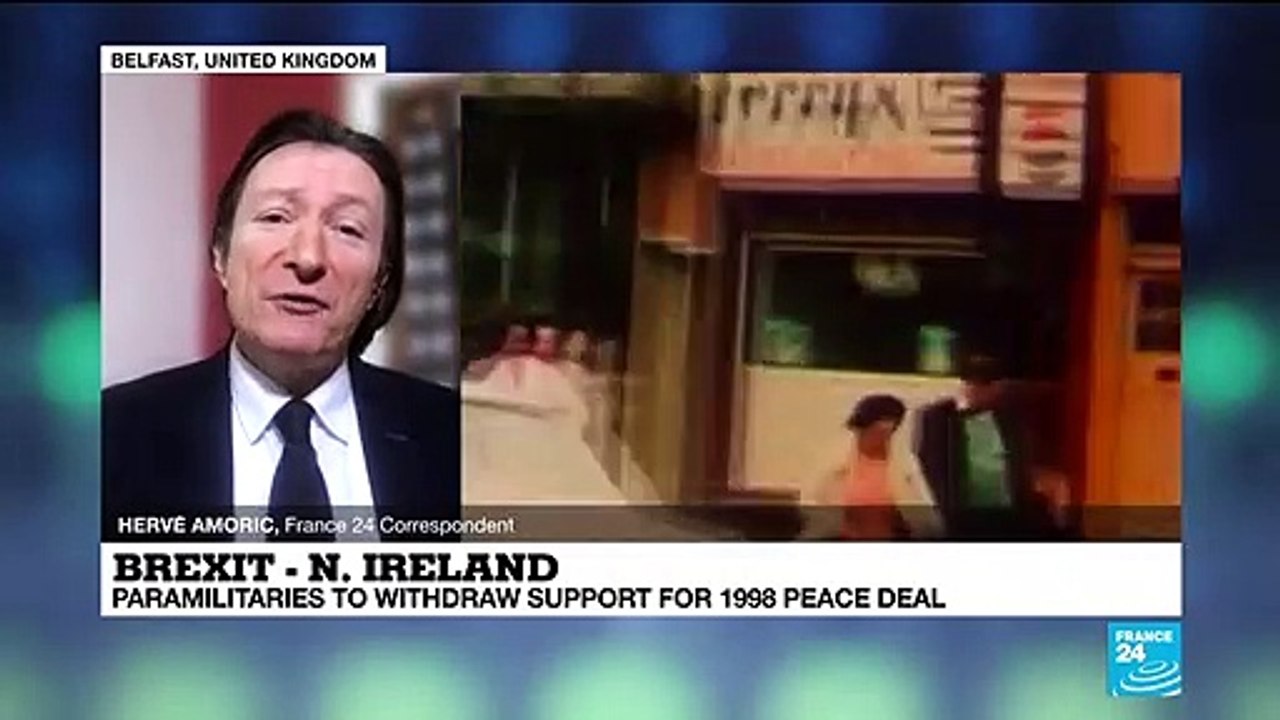 Loyalists pull support for Northern Ireland peace deal over Brexit rules