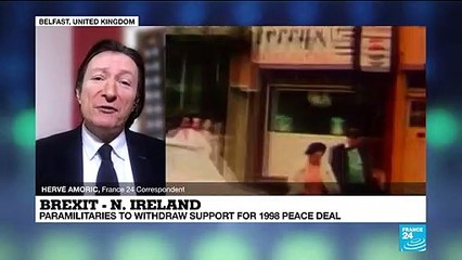 Loyalists pull support for Northern Ireland peace deal over Brexit rules