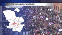 Prohibidas las concentraciones el 7 y el 8 de marzo en Madrid