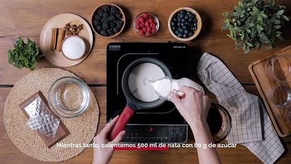 PANACOTA DE VINO TINTO rápida y deliciosa