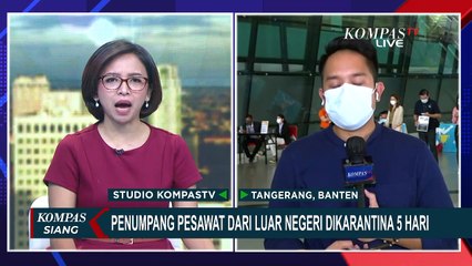 Penumpang Pesawat dari Luar Negeri Dikarantina 5 Hari Cegah Sebaran Corona B117