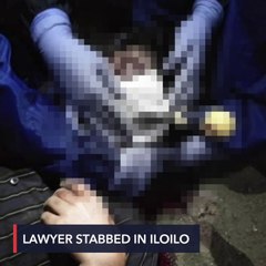 Lawyer in anti-terror law petition stabbed in Iloilo