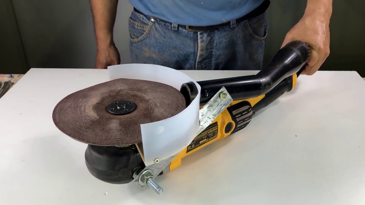 AMAZING! Brilliant Idea For Your Disc Grinder or Sander