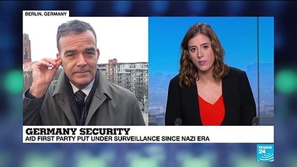 German far-right AfD first party put under surveillance since Nazi era