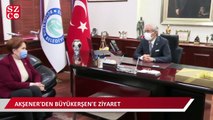 Akşener, Eskişehir Büyükşehir Belediye Başkanı Yılmaz Büyükerşen'i ziyaret etti