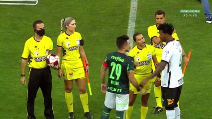 Corinthians x Palmeiras (Campeonato Paulista 2021 2° rodada) 1° tempo