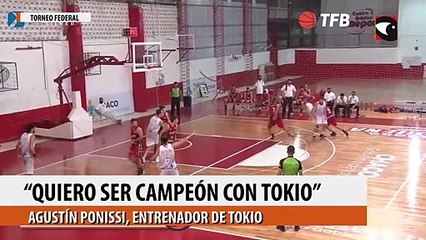 “Quiero ser campeón con Tokio”