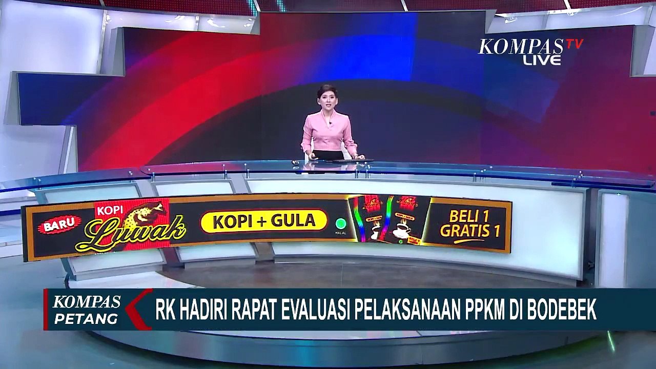 Ridwan Kamil Gelar Rapat Evaluasi PPKM Mikro Be...