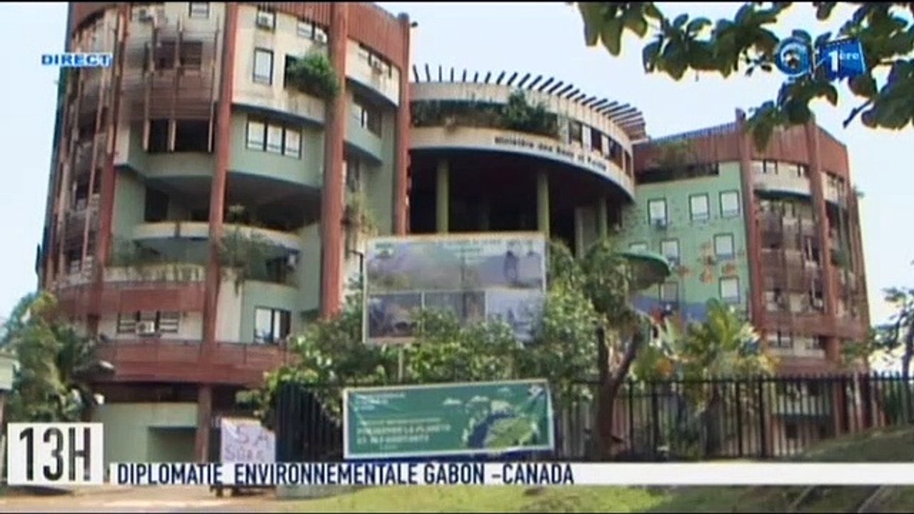 RTG/ Séance de travail entre le ministre Charles Mvé Ellah et l’ambassadeur du Canada au Gabon