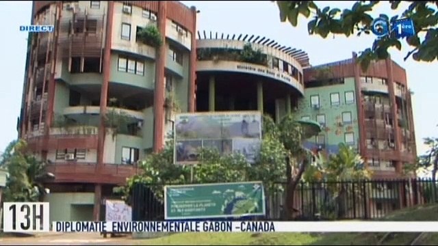 RTG/ Séance de travail entre le ministre Charles Mvé Ellah et l’ambassadeur du Canada au Gabon