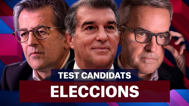 TEST CANDIDATS ELECCIONS FC BARCELONA | ELECCIONS