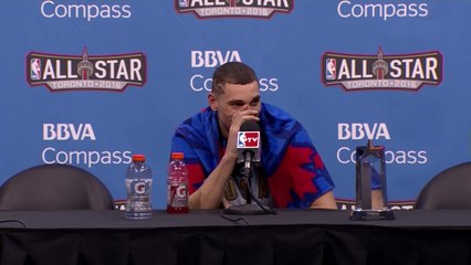 Zach LaVine Interviewed by Father at 2016 Rising Star Presser Element (Clean)