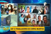 Familiares de trabajadores de Corpac fallecidos por COVID-19 denuncian abandono