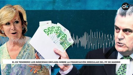 Los audios de Bárcenas: “Lapuerta entregó a Aguirre un sobre con 60.000 euros en presencia de Granados”