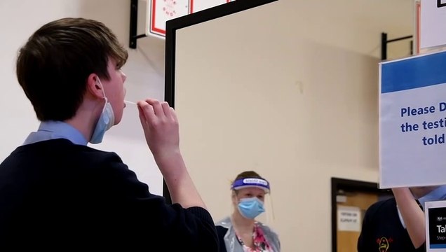 Archbishop Temple School converts sports hall into coronavirus testing centre for pupils