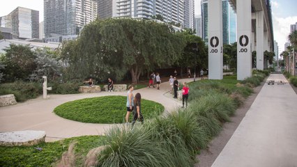 Miami Is Creating a Gorgeous New Park Underneath Its Downtown Rail Lines
