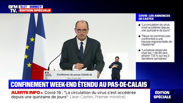 Jean Castex: Nos établissements de santé restent toujours soumis à une forte pression