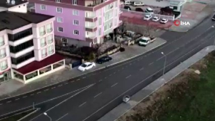 Kablo hırsızları önce kameraya, ardından polise yakalandı