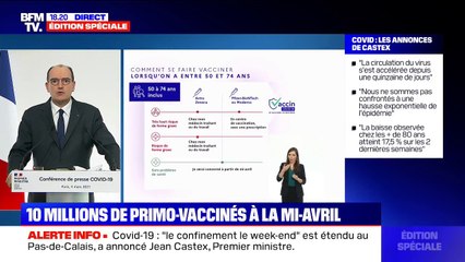 Jean Castex: "Seul un soignant sur trois est aujourd’hui vacciné, ce n’est pas normal"