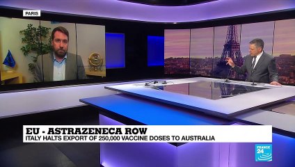 EU, Italy stop AstraZeneca vaccine exports to Australia