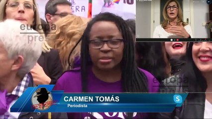 CARMEN TOMÁS:¡ PELIGRO! ASOCIACIONES HAN DICHO QUE SALDRAN A MANIFESTARSE EL 8M,