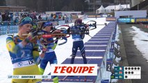 Le résumé du relais femmes de Nove Mesto - Biathlon - CM (F)