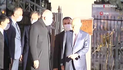 Cumhurbaşkanı Erdoğan, Bahçeli'yi ziyaret etti