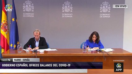 Desde Madrid - Gobierno español ofreció un balance de la pandemia por covid-19