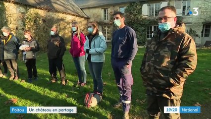 Vienne : le château de la Mothe-Chandeniers, propriété de 25 000 internautes