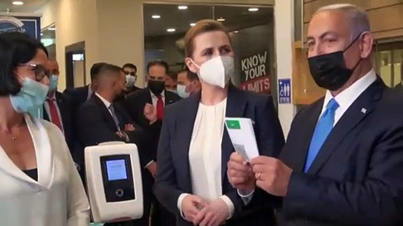 Treffen der 'Impf-Nationen' Österreich, Dänemark und Israel im Fitness-Studio