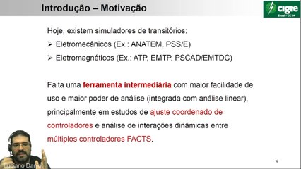 Fasores Dinâmicos na Simulação de Sistemas de Potencia contendo FACTS
