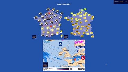 bulletin meteo du jeudi 4 mars 2021