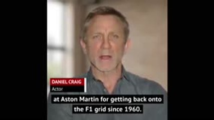 Download Video: Tom Brady and Daniel Craig send congratulations to Aston Martin