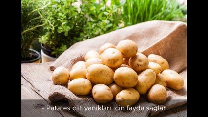 Patatesin vücuda faydaları