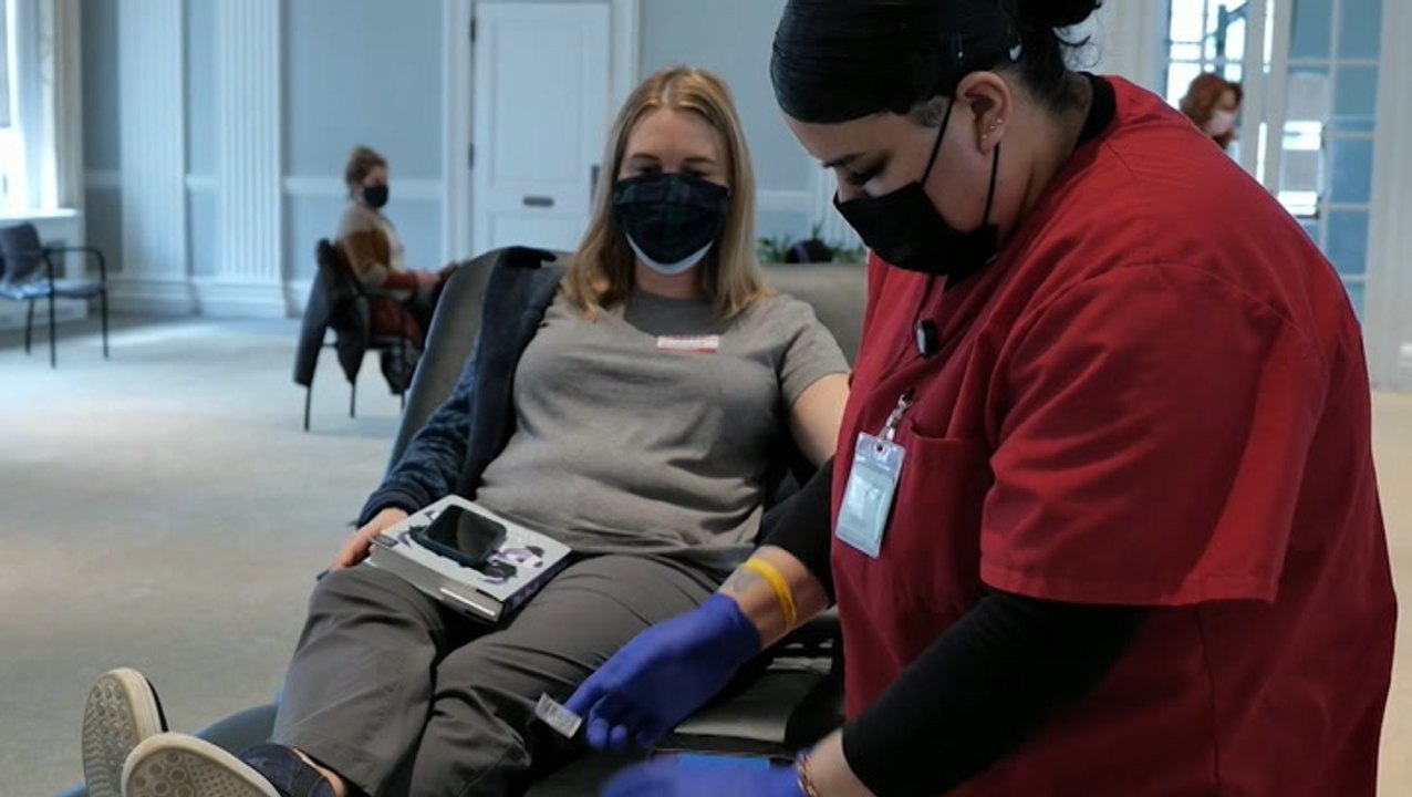 Winter weather hampers blood drives