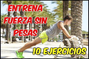 Entrenamiento de fuerza sin pesas