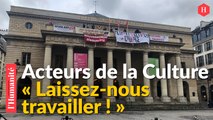 Paris : les acteurs de la culture occupent le théâtre de l'Odéon