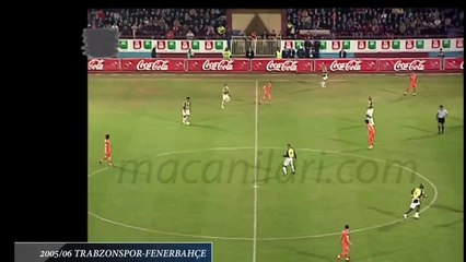 Trabzonspor 2-3 Fenerbahçe 29.04.2006 - 2005-2006 Turkish Super League Matchday 32