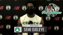 Semi Ojeleye Shootaround Interview | Celtics vs. Raptors