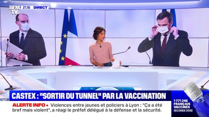 Jean Castex: "Sortir du tunnel" par la vaccination - 04/03