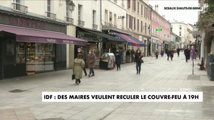 IDF : des maires veulent reculer le couvre-feu à 19h